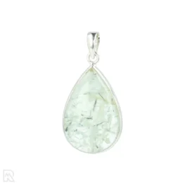 Prehniet Zilveren Hanger uit India met artikelnummer 21282