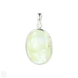 Prehniet Zilveren Hanger uit India met artikelnummer 21285