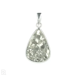 Druzy Pyriet Zilveren Hanger uit India met artikelnummer 21319