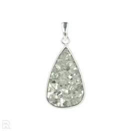 Druzy Pyriet Zilveren Hanger uit India met artikelnummer 21321