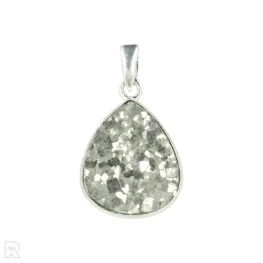 Druzy Pyrit Silber Anhänger aus Indien mit der Artikelnummer 21323