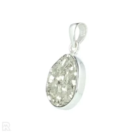 Druzy Pyrit Silber Anhänger aus Indien mit der Artikelnummer 21325