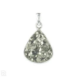 Druzy Pyrit Silber Anhänger aus Indien mit der Artikelnummer 21327