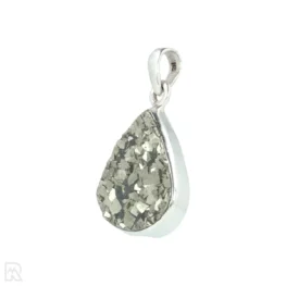 Druzy Pyrit Silber Anhänger aus Indien mit der Artikelnummer 21327