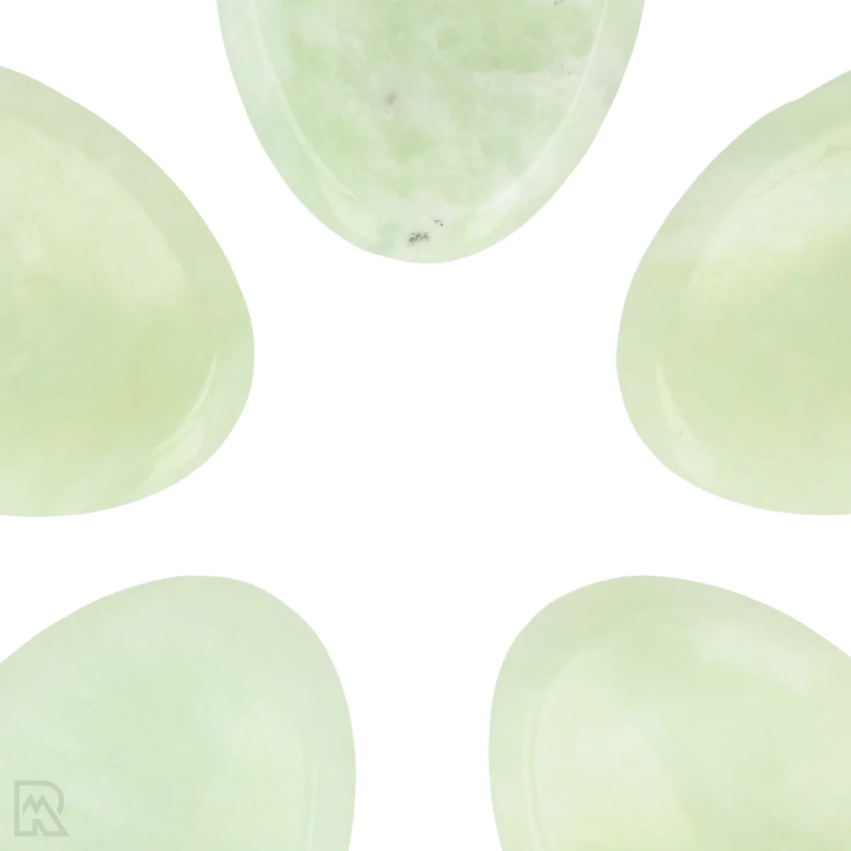 Serpentijn - New Jade Worry Stone | Druppel 2 Serpentijn - New Jade Worry Stone | Druppel – Bild 2