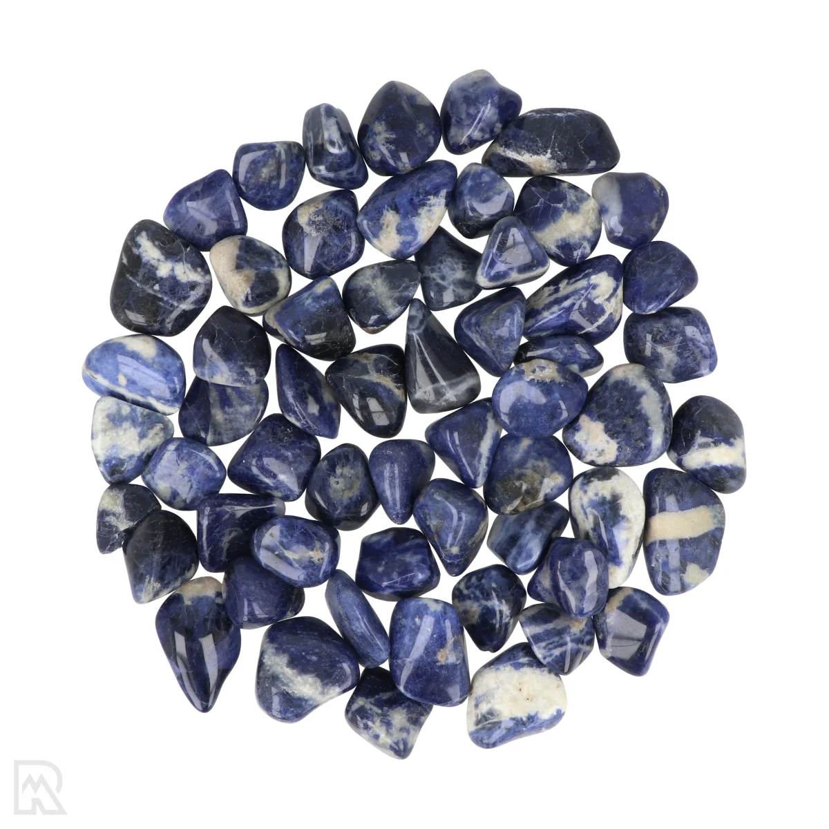 Sodaliet Trommelstenen 1 Sodalite Tumblestones