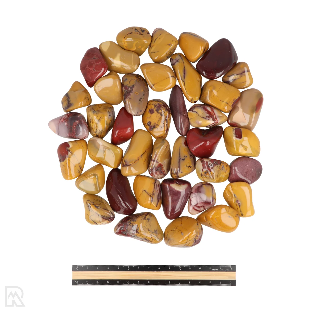 Mookaiet Jaspis Trommelstenen 3 Mookaiet Jaspis Trommelstenen - Image 3