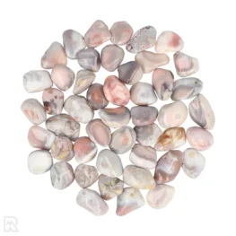 Roze Agaat Trommelstenen