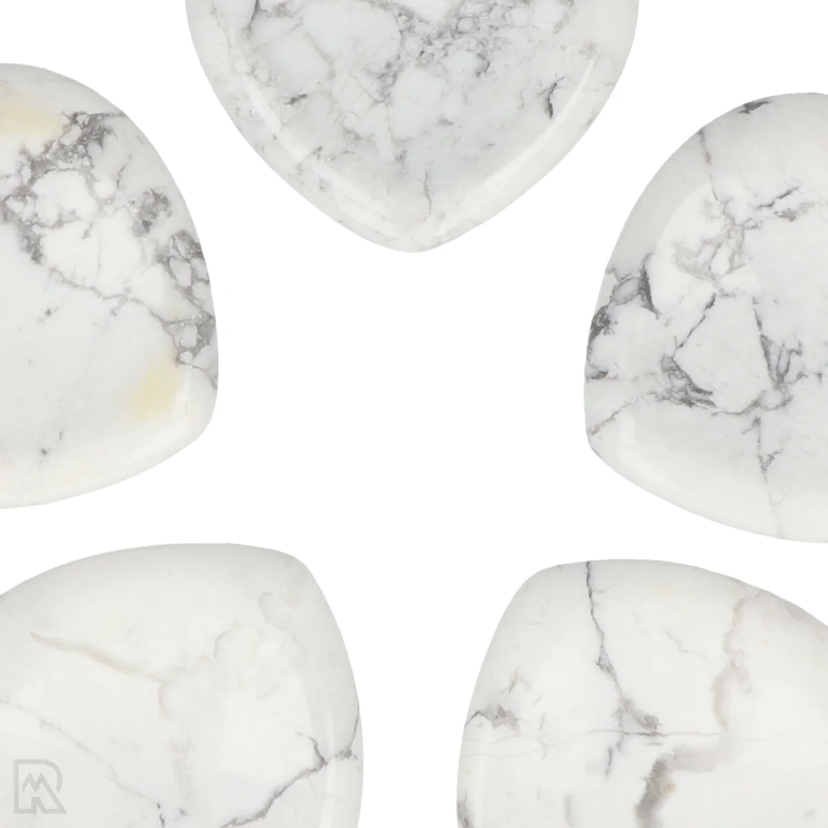 Howliet Worry Stone | Hart 2 Howliet Worry Stone | Hart - Afbeelding 2