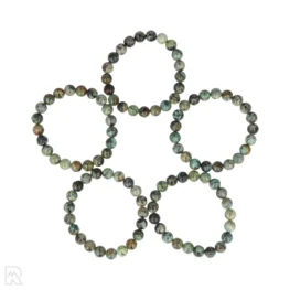 Afrikanisches Türkis-Kugelarmband aus China mit der Artikelnummer 8467