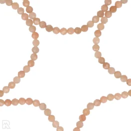 Roze Maansteen Facetarmband uit China met artikelnummer 8512