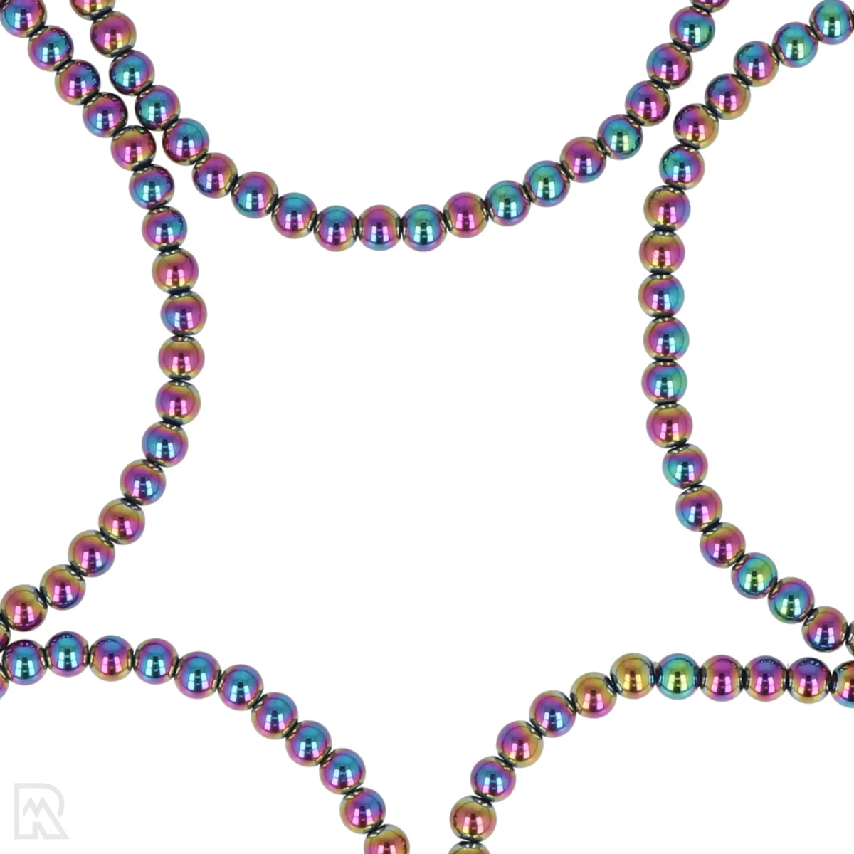 Hematiet "Titanium" Kogelarmband | 4 mm 2 Hematiet "Titanium" Kogelarmband uit China met artikelnummer 8713