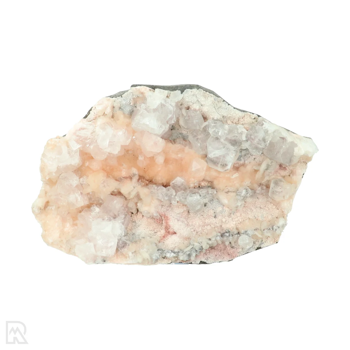 Apophyllit mit Stilbit 1 India Mix Ruw uit India met artikelnummer 21357