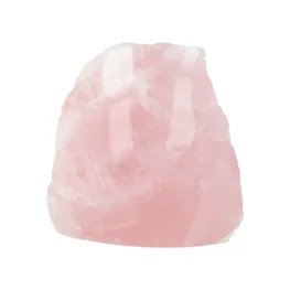 Rosenquarz einseitig geschliffen aus Madagaskar mit der Artikelnummer 21389