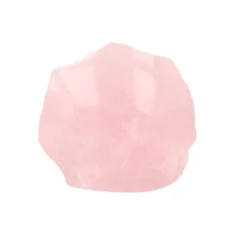 Rosenquarz Einseitig poliert