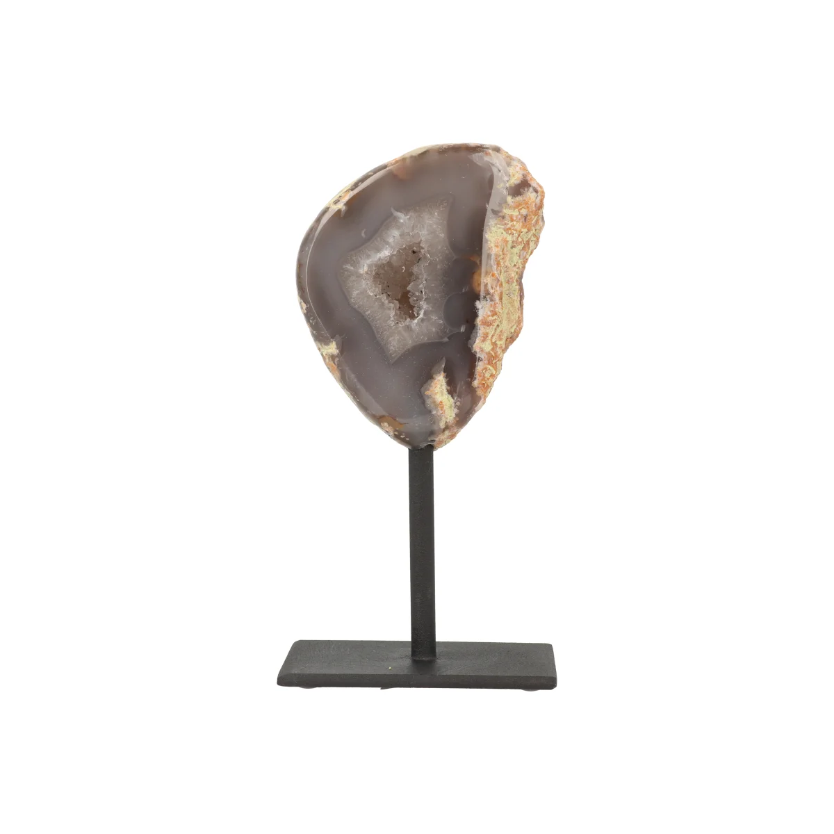 Agaat Geode Op Standaard 1 Agaat Geode Op Standaard uit Braziliƫ met artikelnummer 21459