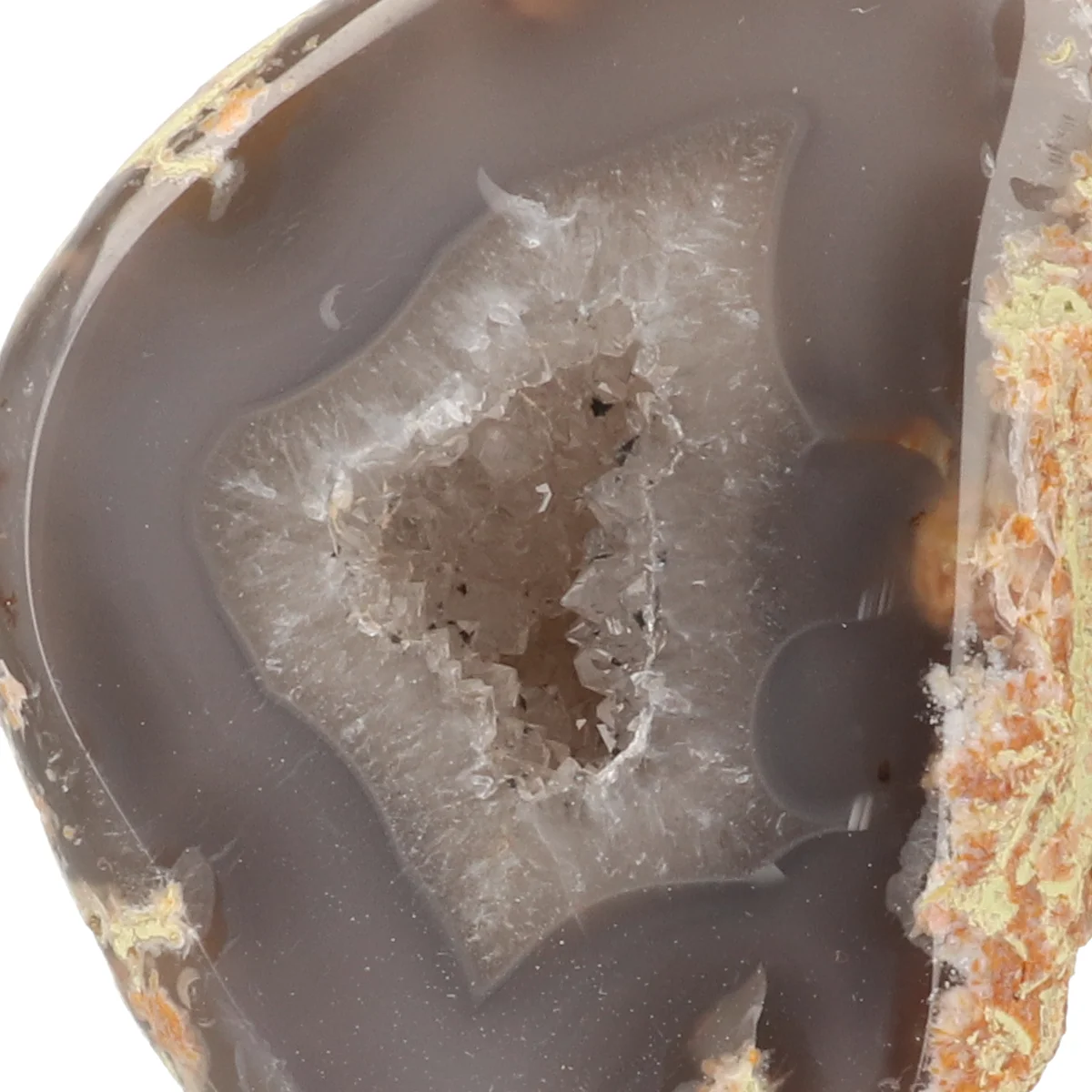 Agaat Geode Op Standaard 2 Agaat Geode Op Standaard uit Braziliƫ met artikelnummer 21459