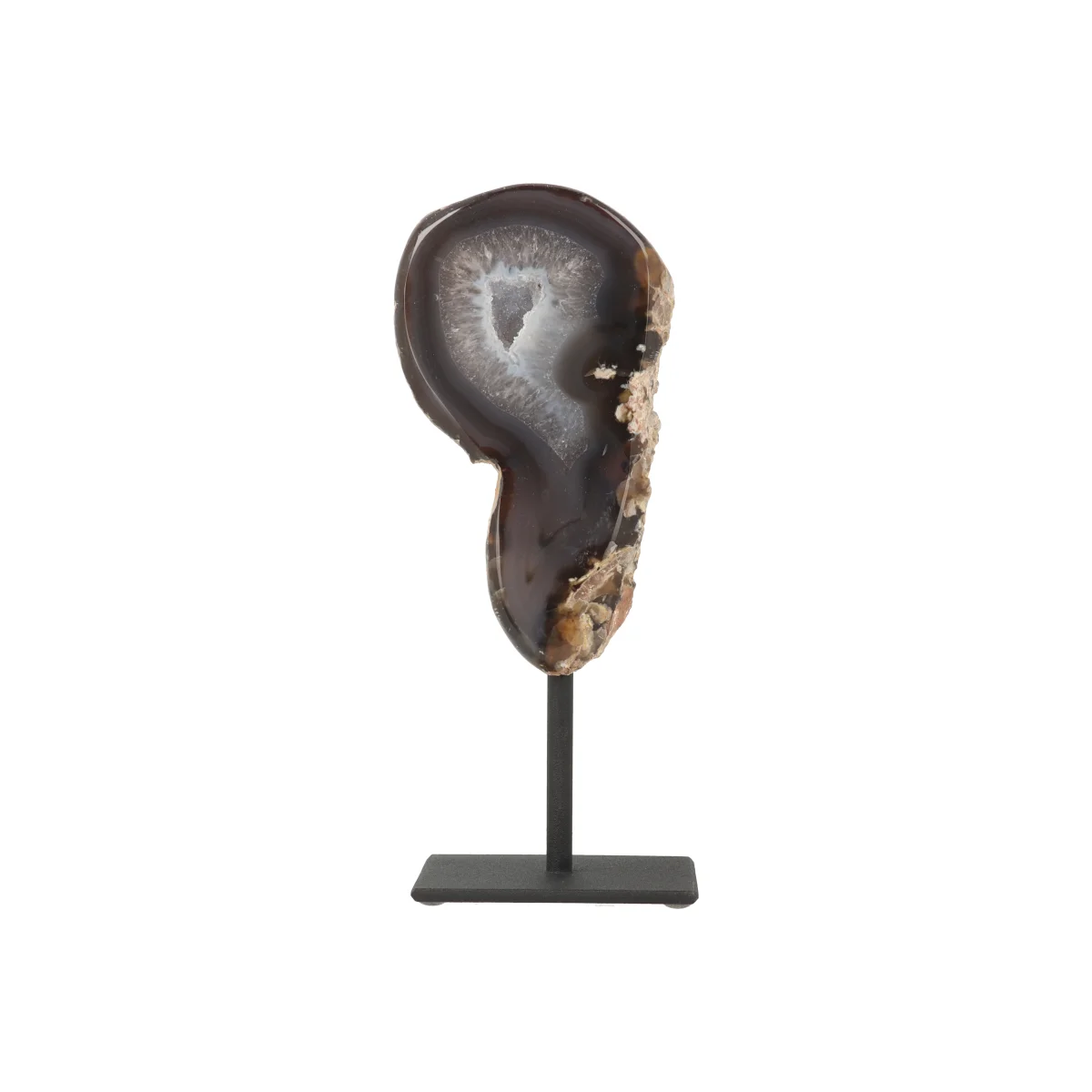Agaat Geode Op Standaard 1 Agaat Geode Op Standaard uit Braziliƫ met artikelnummer 21462