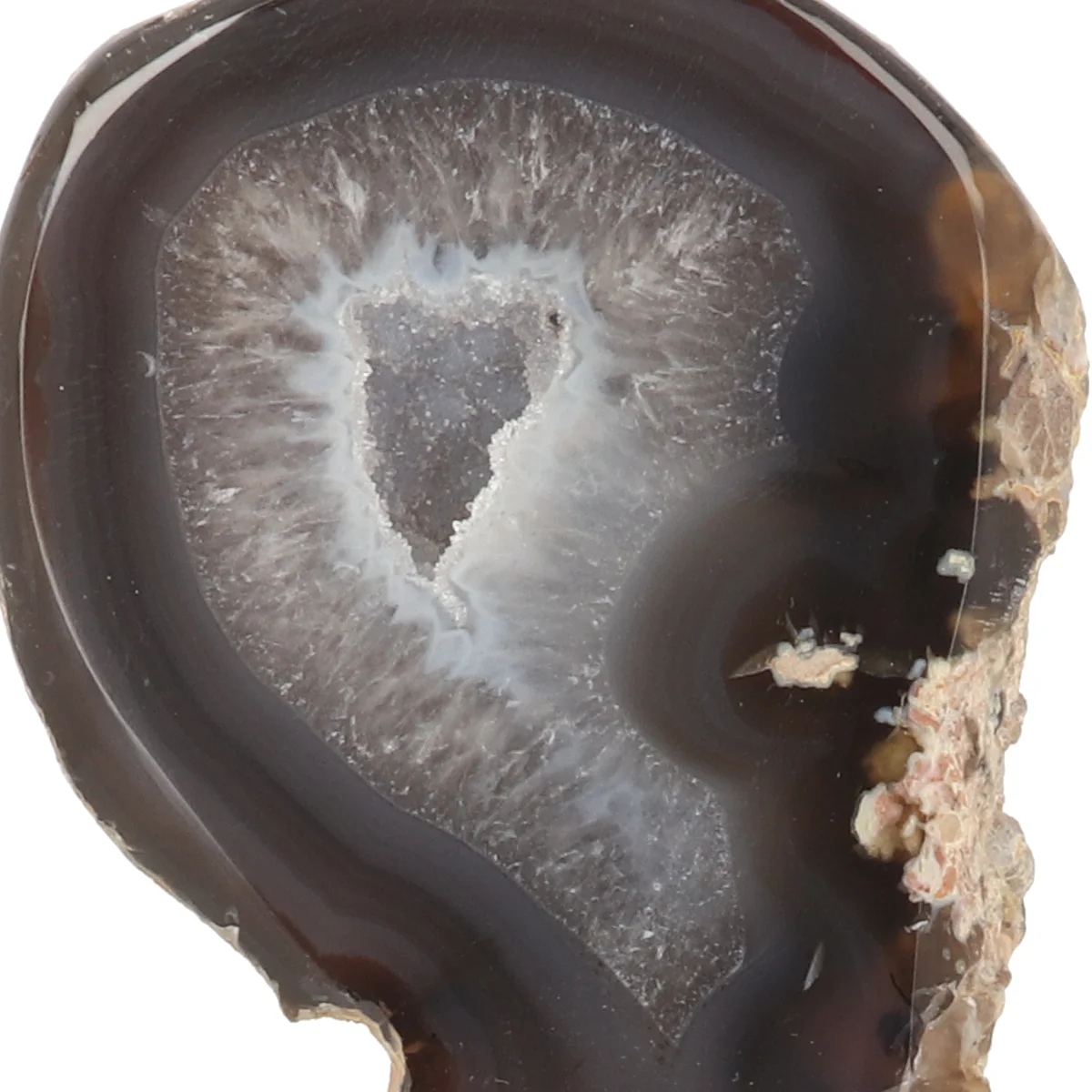 Agaat Geode Op Standaard 2 Agaat Geode Op Standaard uit Braziliƫ met artikelnummer 21462