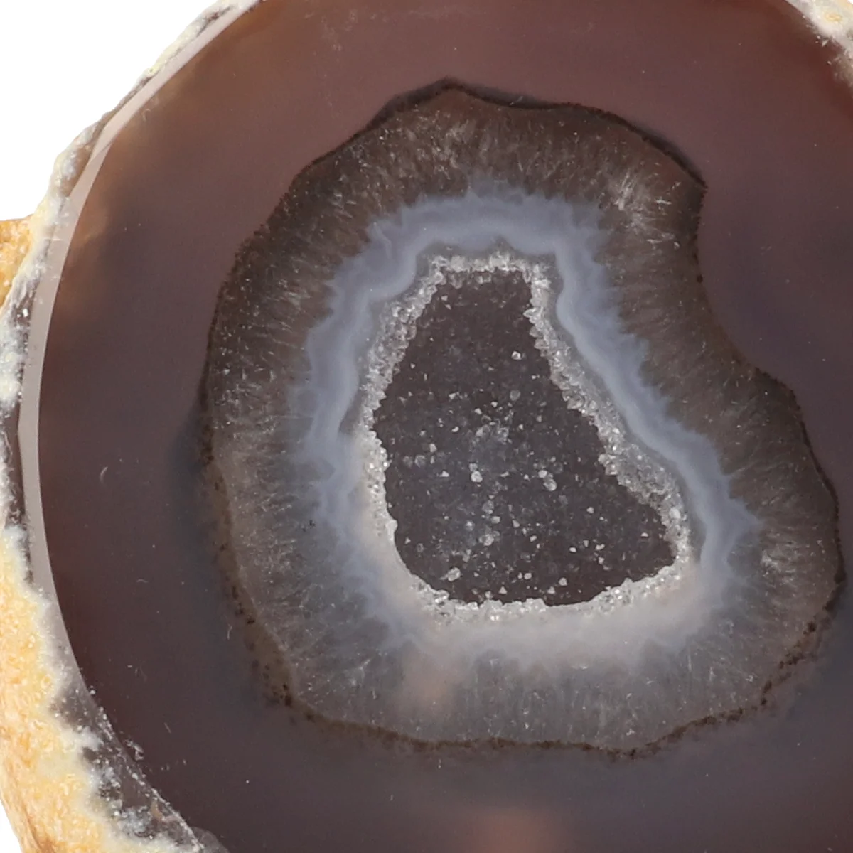 Agaat Geode Op Standaard 2 Agaat Geode Op Standaard uit Braziliƫ met artikelnummer 21469