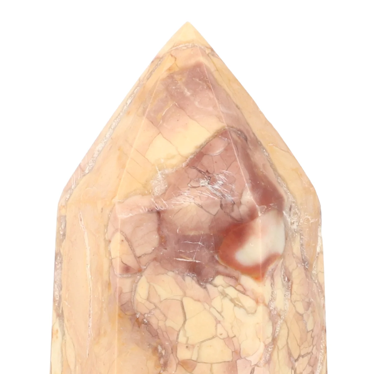 Breccie Jaspis - Morondoviet Punt 2 Breccie Jaspis - Morondoviet Punt uit Madagaskar met artikelnummer 21502