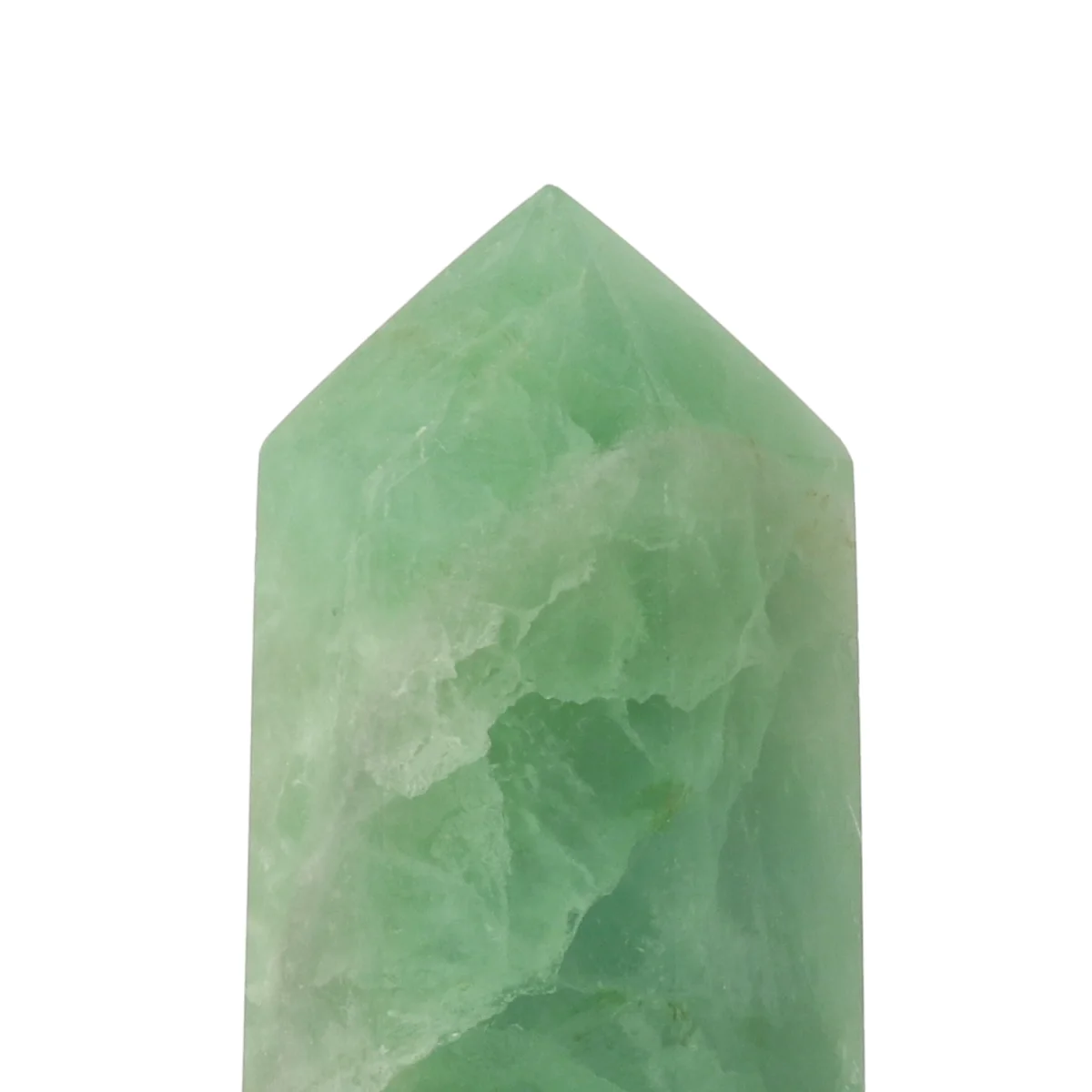 Green Fluorite Item 2 Green Fluorite Point from Madagascar with item number 21506