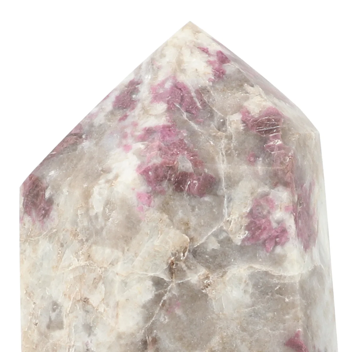 Roze Toermalijn In Kwarts Punt 2 Pink Tourmaline In Quartz Point from Madagascar with item number 21517