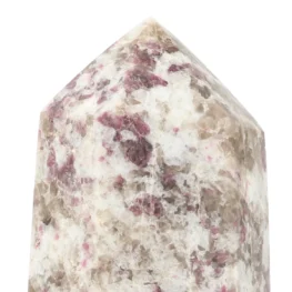 Pink Tourmaline In Quartz Point from Madagascar with item number 21518