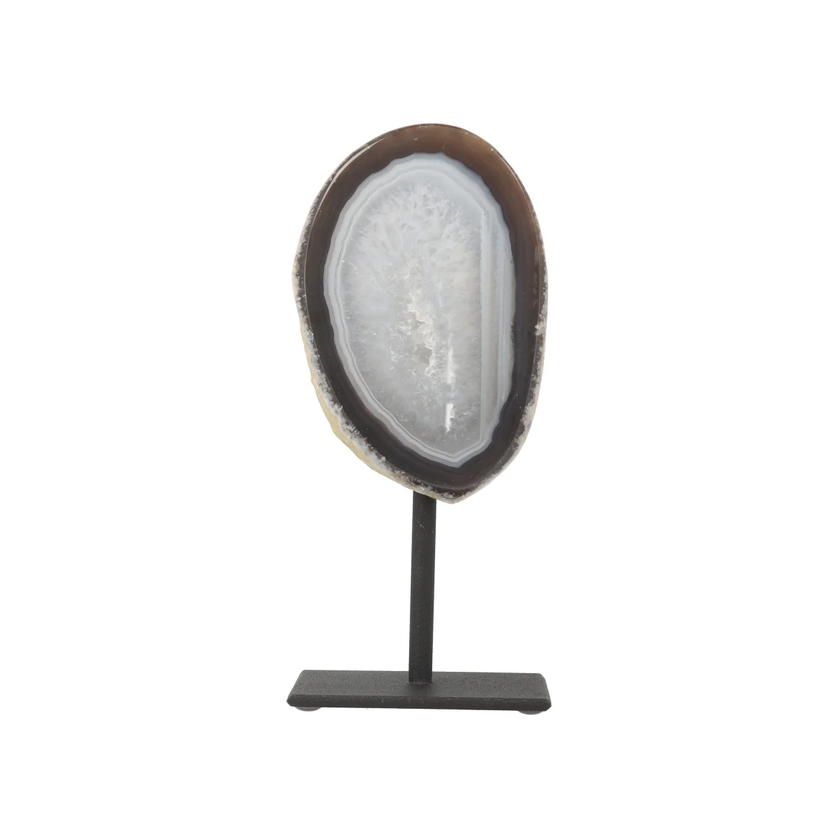 Agate End on Standard 1 Agate End on Stand from Brazil with item number 21536