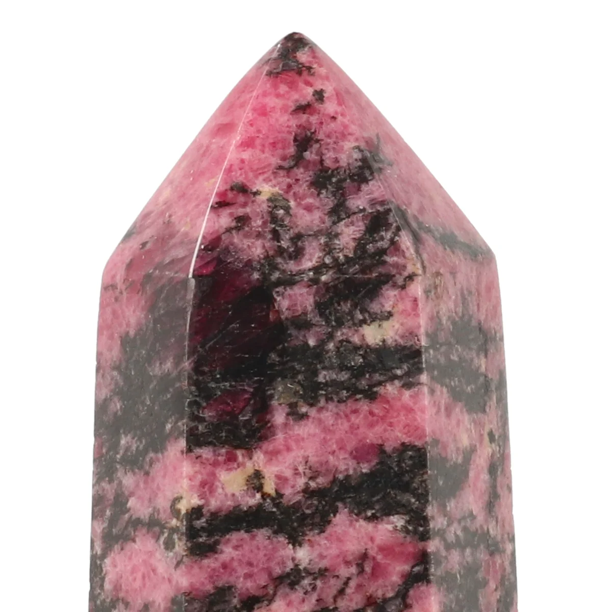 Rhodoniet Punt 2 Rhodonite Point from Madagascar with item number 21544