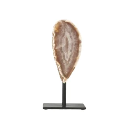 Agate Geode on Stand from Brazil with item number 21555