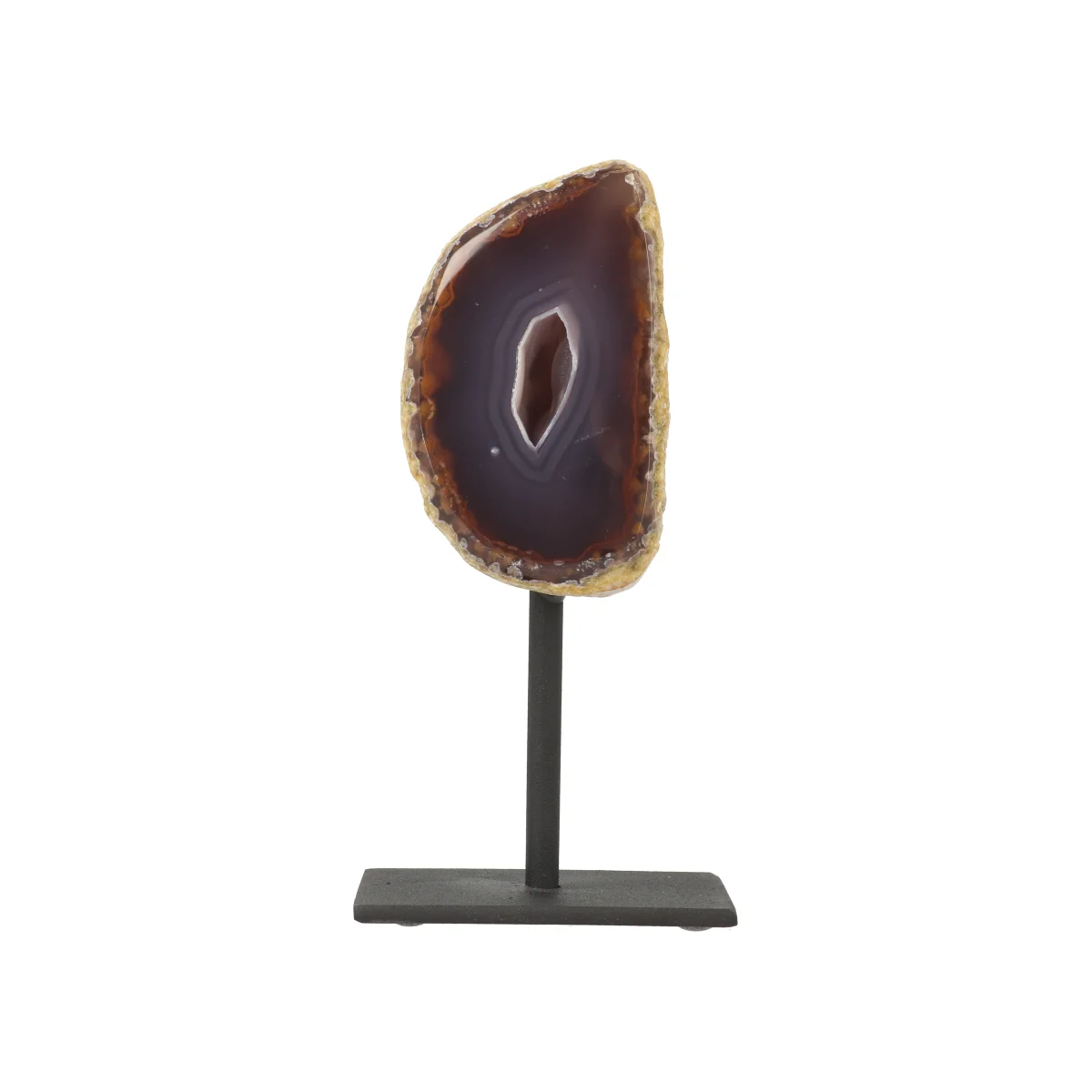 Agaat Geode op Standaard 1 Agaat Geode op Standaard uit Braziliƫ met artikelnummer 21558