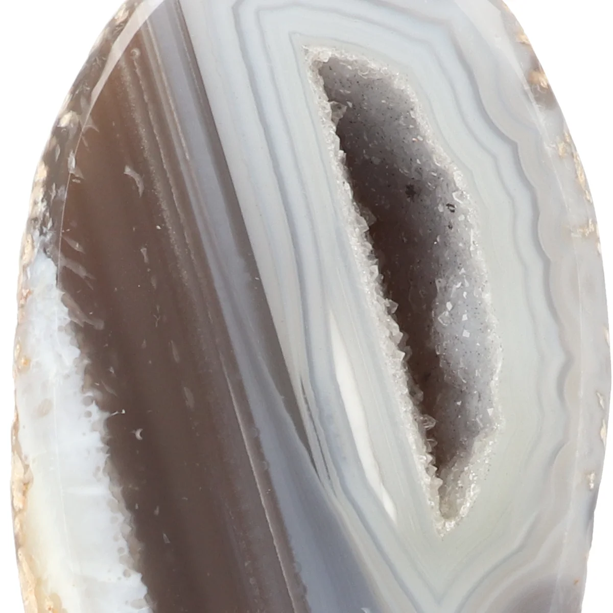 Agaat Geode op Standaard 2 Agaat Geode op Standaard uit Braziliƫ met artikelnummer 21559