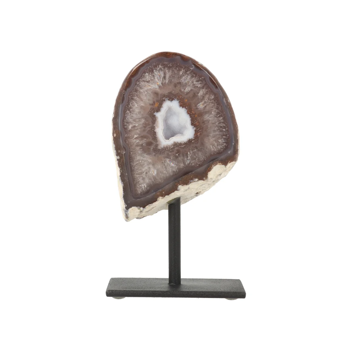 Agaat Geode op Standaard 1 Agaat Geode op Standaard uit Braziliƫ met artikelnummer 21560