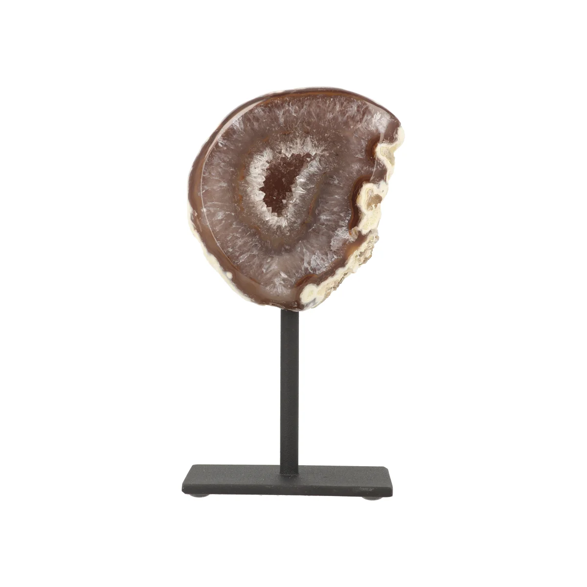 Agaat Geode op Standaard 1 Agaat Geode op Standaard uit Braziliƫ met artikelnummer 21566