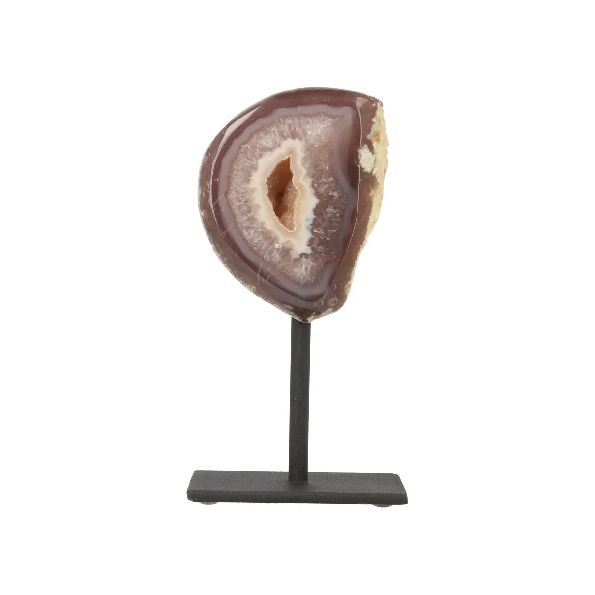 Agaat Geode op Standaard 1 Agaat Geode op Standaard uit Braziliƫ met artikelnummer 21576