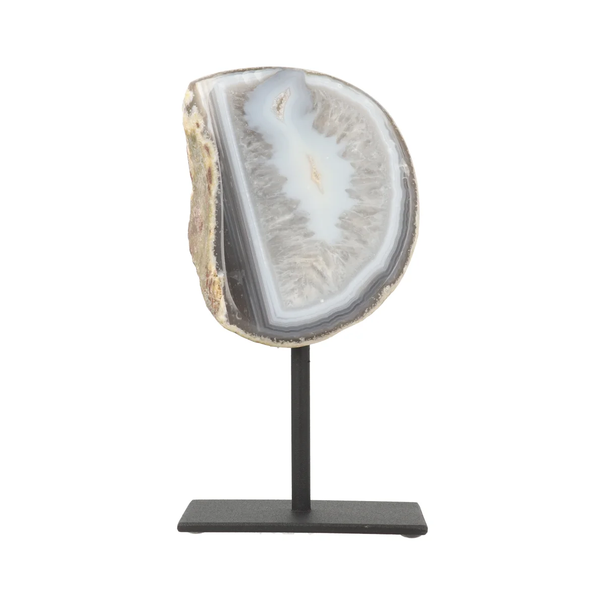 Agate End on Standard 1 Agate End on Stand from Brazil with item number 21584