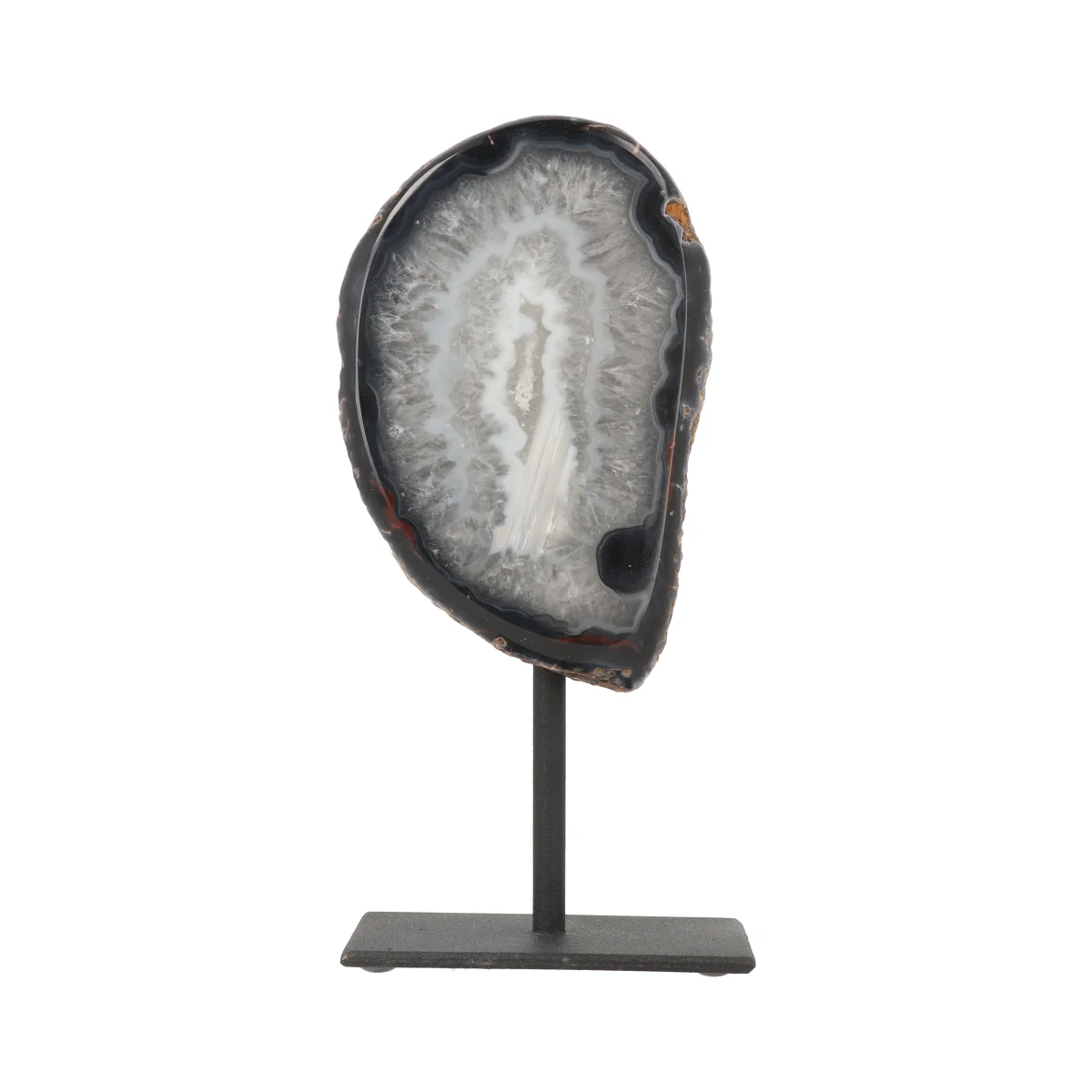 Agate End on Standard 1 Agate End on Stand from Brazil with item number 21596