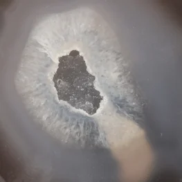 Agate Geode on Stand from Brazil with item number 21600