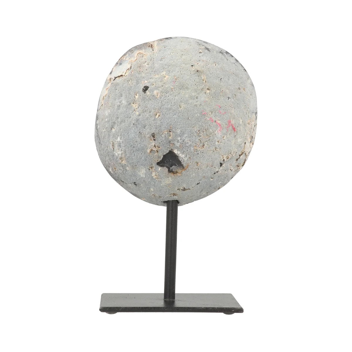 Agate Geode on Standard 3 Agate Geode on Stand from Brazil with item number 21604