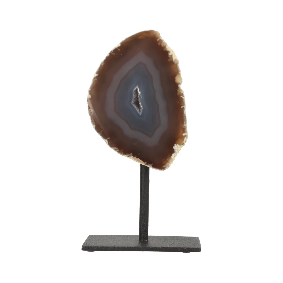 Agaat Geode op Standaard 1 Agaat Geode op Standaard uit Braziliƫ met artikelnummer 21613