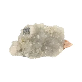 Fluorite with Quartz Rough
