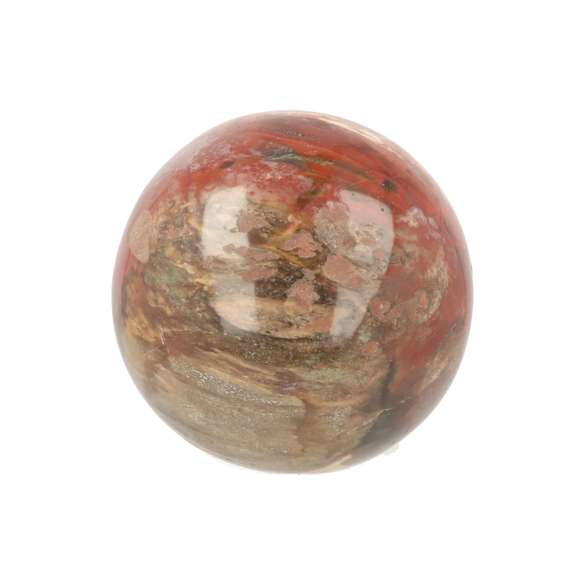 Versteend Hout Bol 3 Versteend Hout Bol uit Madagaskar met artikelnummer 21727