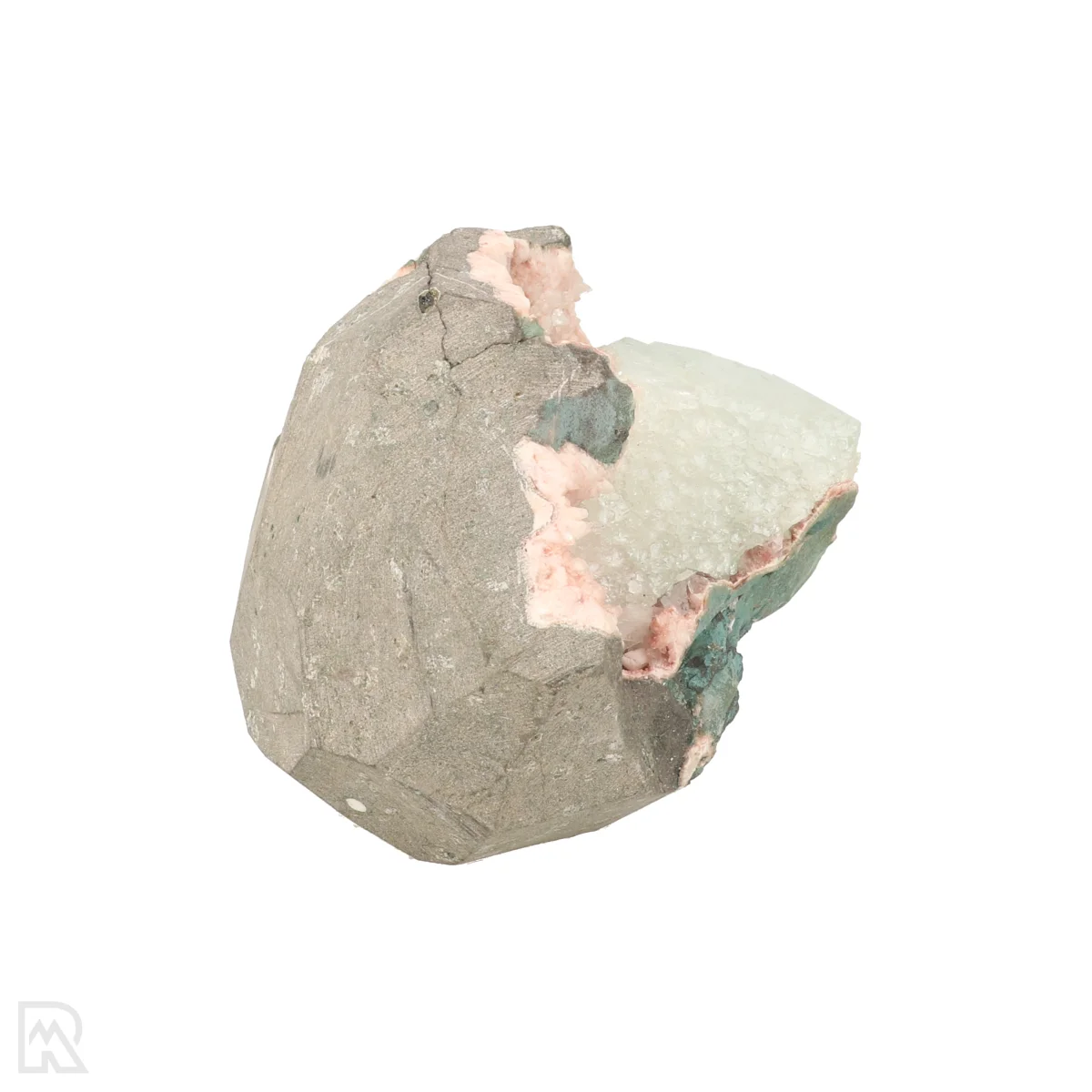 Heulandiet met Apofylliet 5 India Mix Ruw uit India met artikelnummer 21775