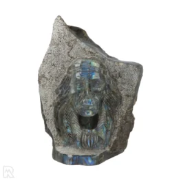 Labradoriet "Native American" Carving