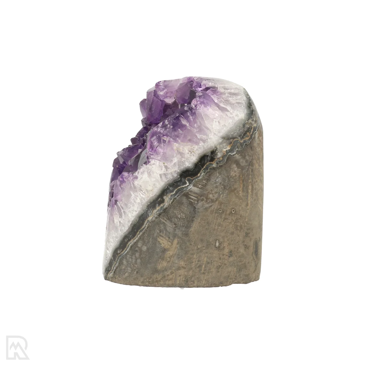 Amethyst Schliff-Basis 3 Amethist Cut-base uit Uruguay met artikelnummer 21931