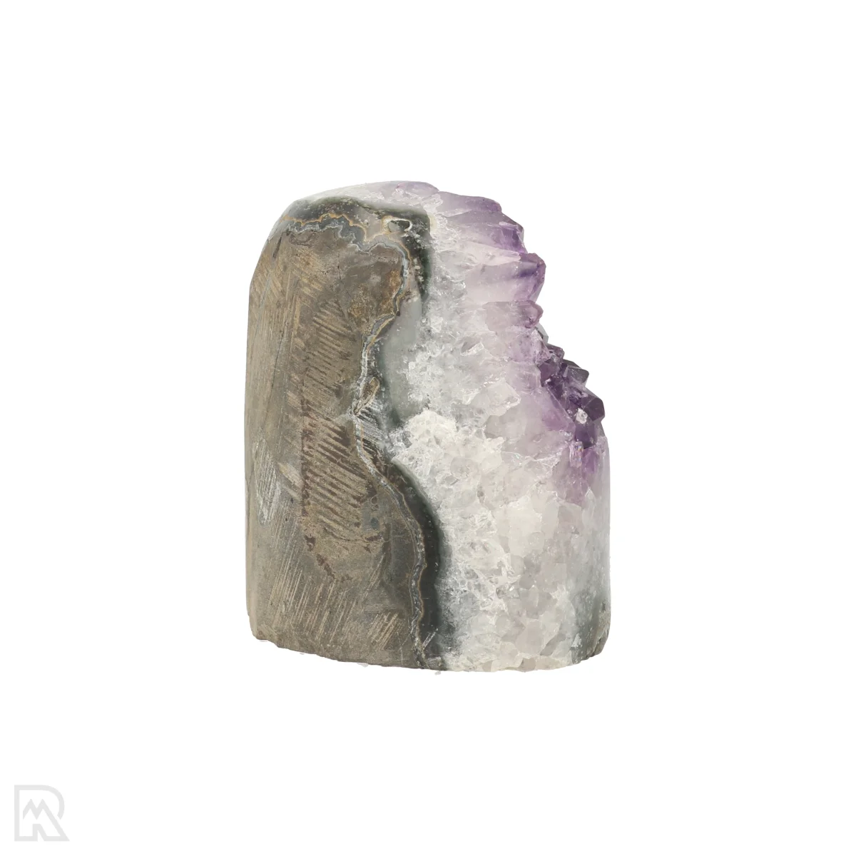 Amethyst Schliff-Basis 5 Amethist Cut-base uit Uruguay met artikelnummer 21931
