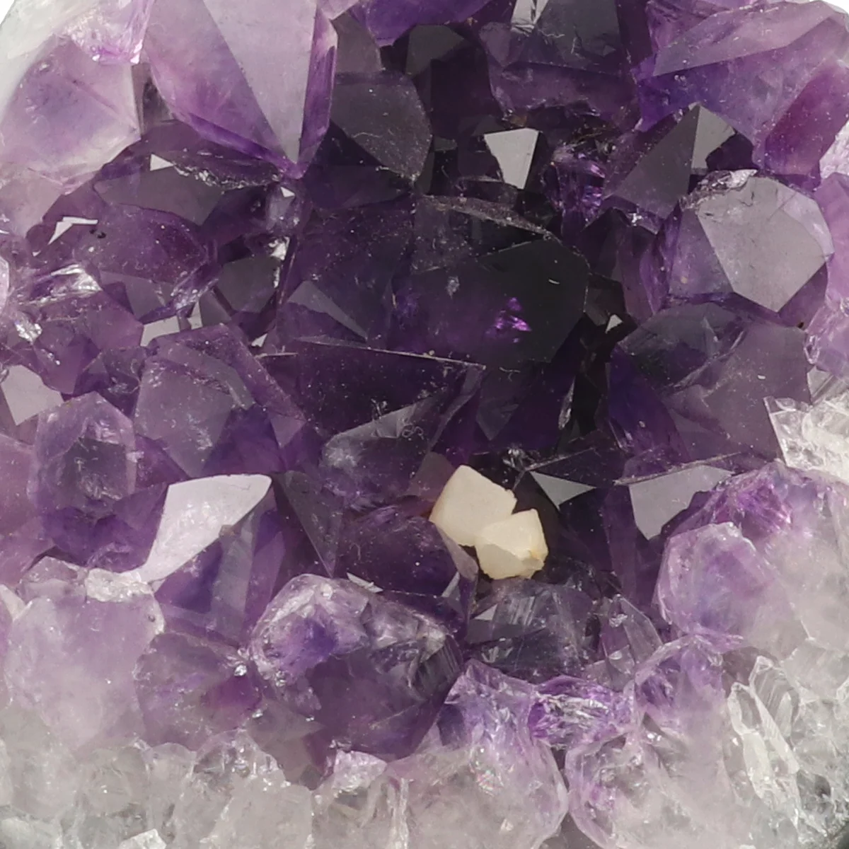 Amethyst Schliff-Basis 2 Amethist Cut-base uit Uruguay met artikelnummer 21931