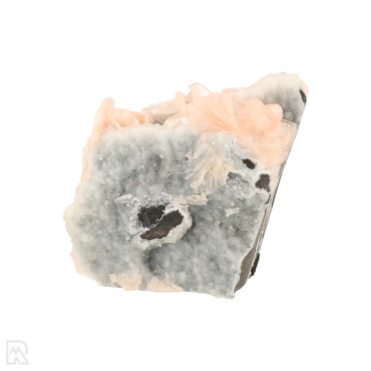 Chalcedoon met Stilbiet 4 India Mix Ruw uit India met artikelnummer 21942