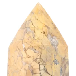 Breccie-Jaspis-Spitze aus Madagaskar mit der Artikelnummer 22005